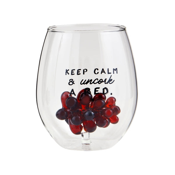 Purple Grapes Wine Glass - Madison's Niche