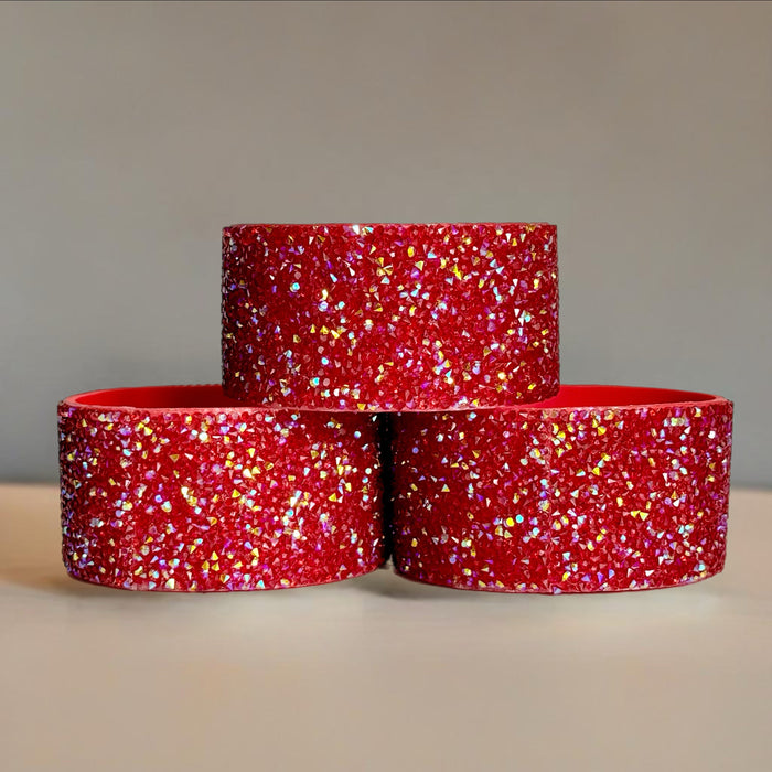 Ruby Red BLING Boot