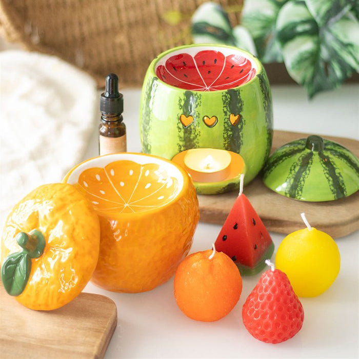 Set of 4 Fruit Shaped Candles 🇬🇧
