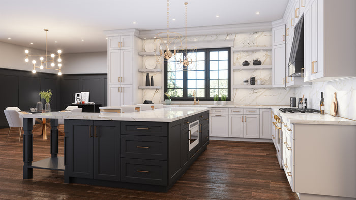 Shaker Black- Sample Door **Free Shipping! Fully Refundable