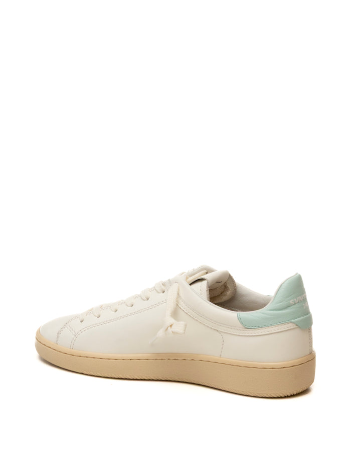 THE 76 Sneaker jump bianco/menta JUMP D PELLE-MINT
