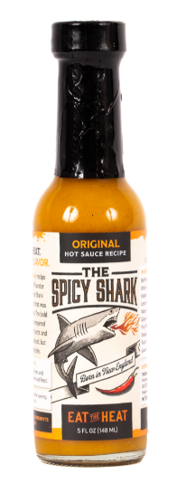 SPICY SHARK ORIGINAL HOT SAUCE (HABANERO)