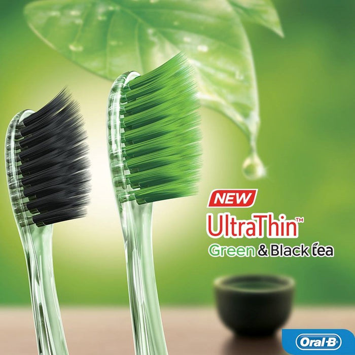 ORAL-B Ultrathin Green Tea (Extra Soft) 3s | Isetan KL Online Store