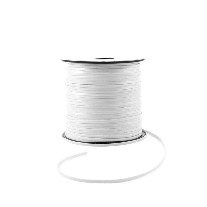 White Plastic Craft Lace Lanyard Gimp String Bulk 100 Yard Roll - artcovecrafts.com