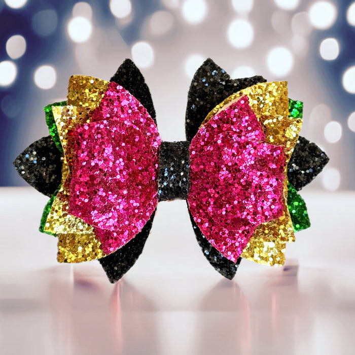 Wicked For Good Glitter Tumbler Bow