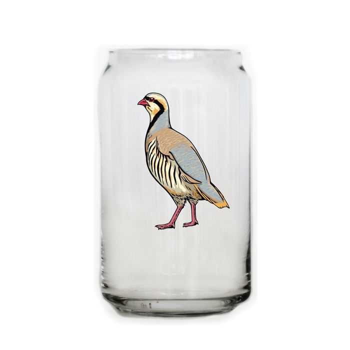 Wild Chukar Beer Can Glass