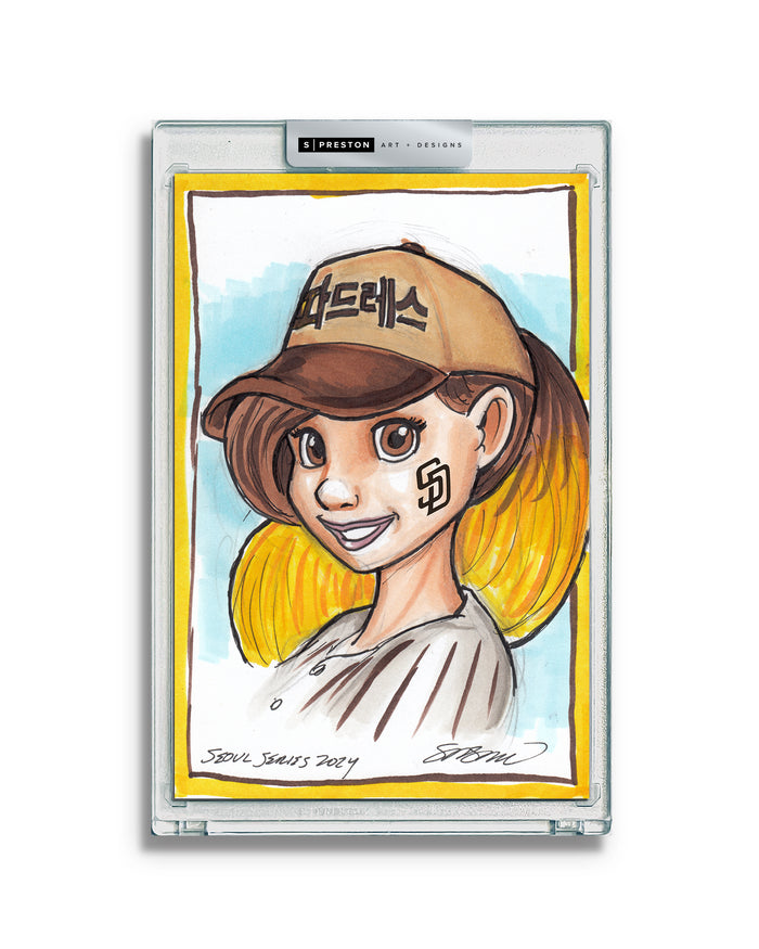 WinS® Every Day Konni Mackenzie Original Art Slab 2024-03-20 Seoul Padres