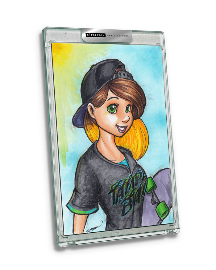 WinS® Tampa Bay Rays City Connect - Konni Mackenzie Art Slab