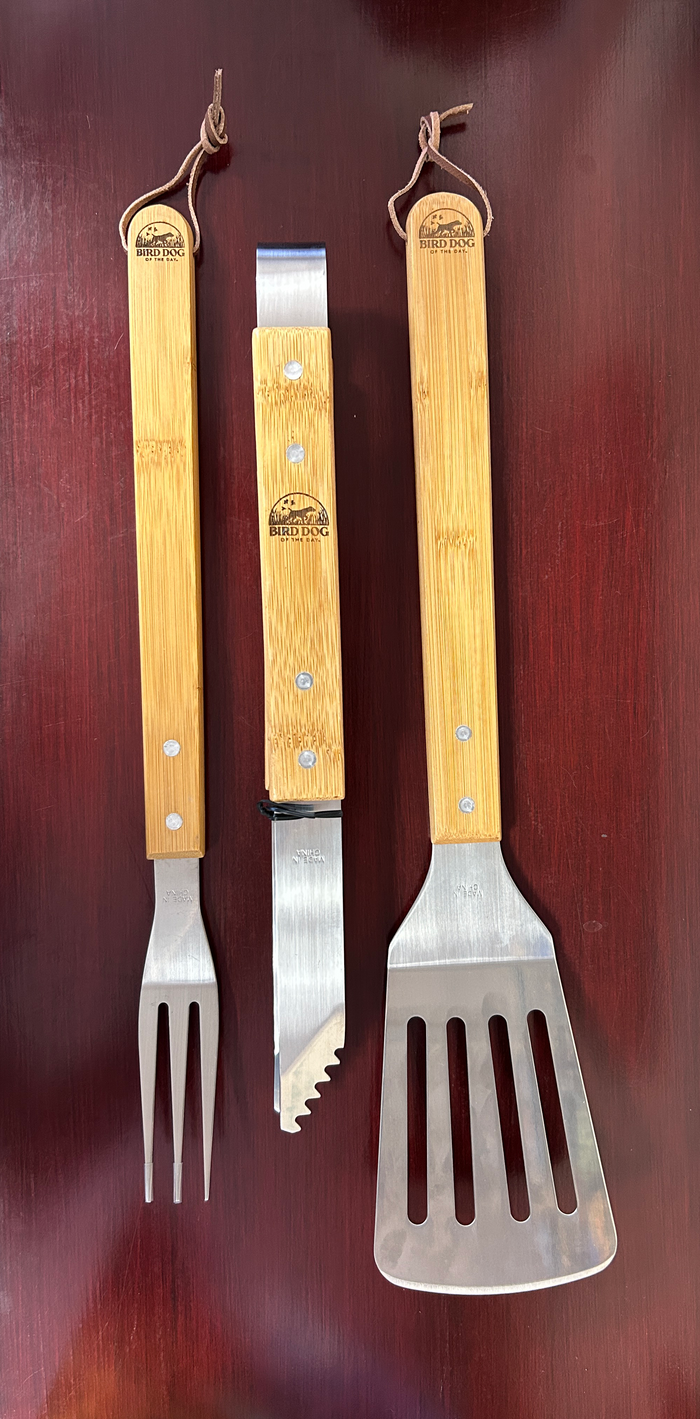 Wirehaired Pointing Griffon BBQ Grill Tool Set