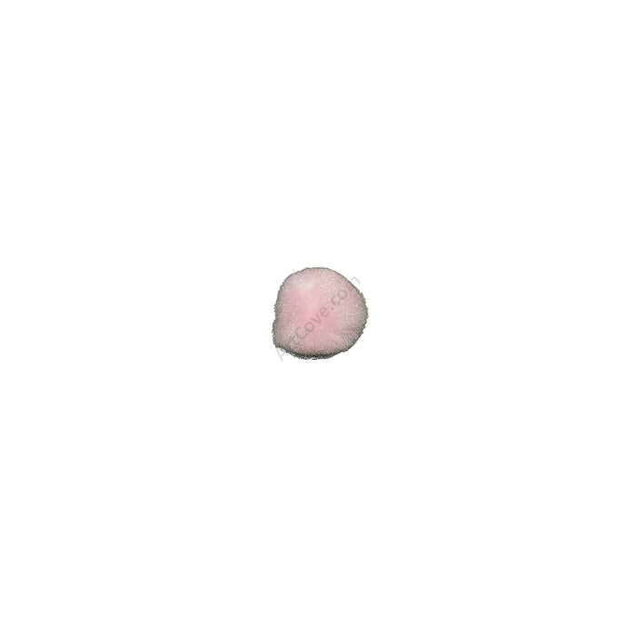 0.5 inch Light Pink Tiny Craft Pom Poms 100 Pieces - artcovecrafts.com
