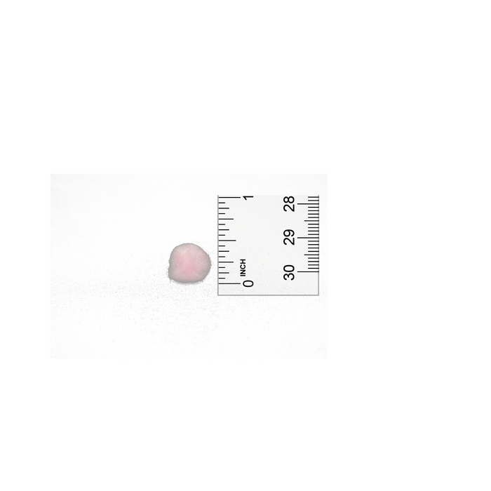 0.5 inch Light Pink Tiny Craft Pom Poms 100 Pieces - artcovecrafts.com