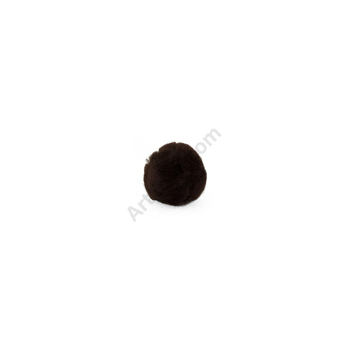 1 inch Multi Color Small Craft Pom Poms 100 Pieces - artcovecrafts.com