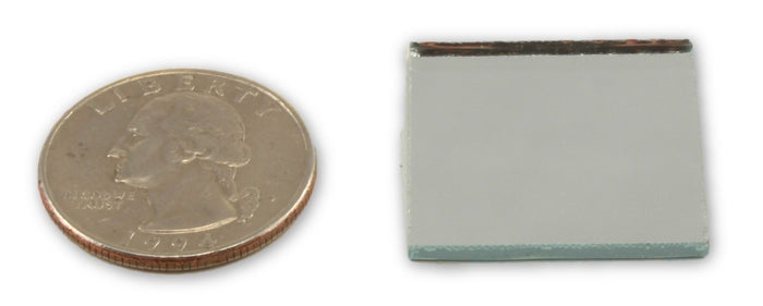 1 inch Small Mini Square Craft Mirror Bulk 100 Pieces Mirror Mosaic Tiles - artcovecrafts.com