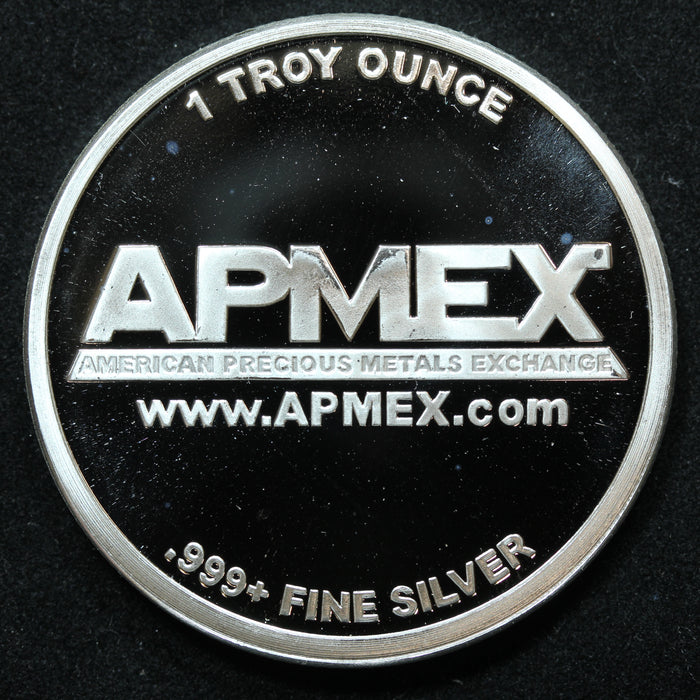 1 oz .999 Fine Silver APMEX Silver Eagle Round Unsealed