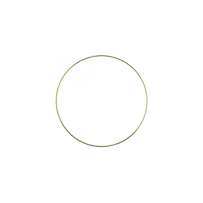 10 Inch Gold Metal Rings Hoops for Crafts Bulk Wholesale 6 Pieces