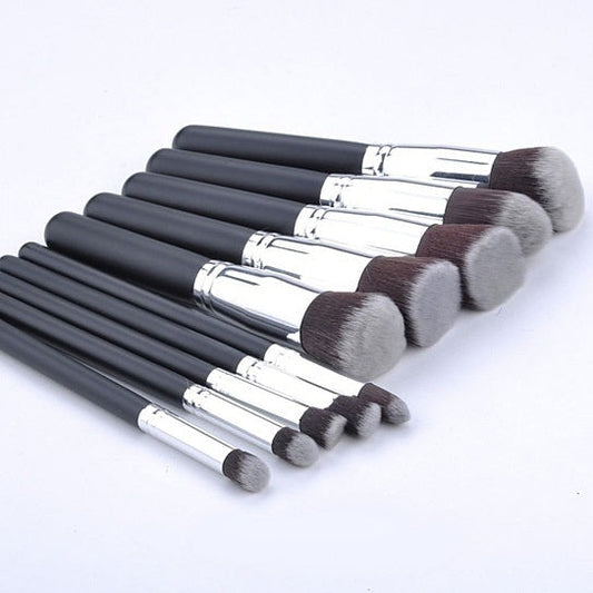 10-Piece Makeup Brush Set