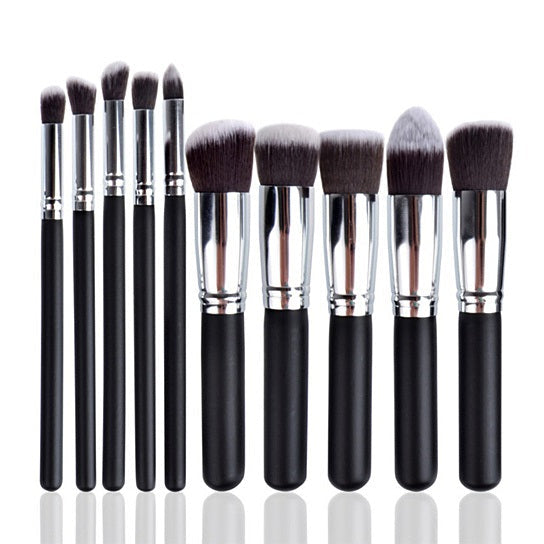 10-Piece Makeup Brush Set