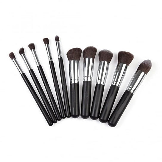 10-Piece Makeup Brush Set