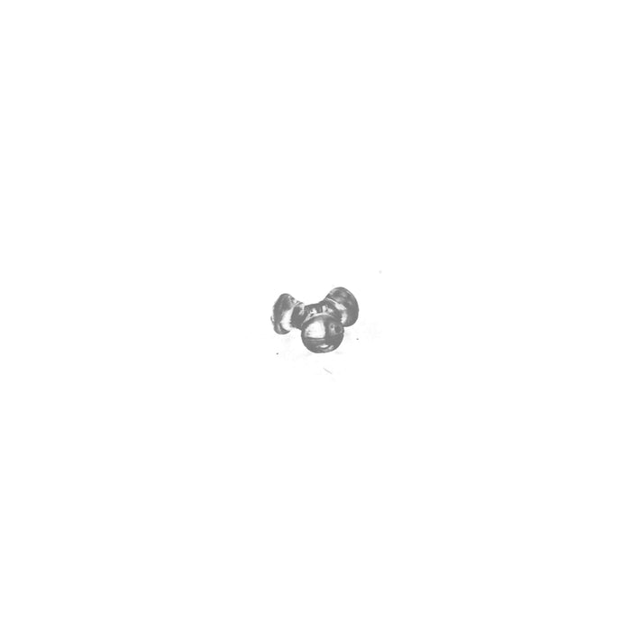 11 mm Acrylic Clear Tri Beads Bulk 1,000 Pieces - artcovecrafts.com