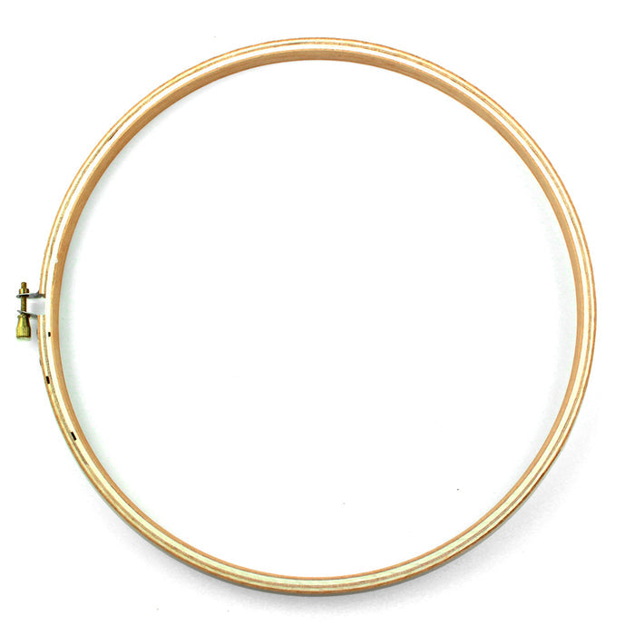 12 inch Large Round Wooden Embroidery Hoops Bulk Wholesale 12 Pieces - artcovecrafts.com