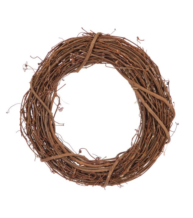 12 inch Natural Large Grapevine Wreath 1 Piece - artcovecrafts.com