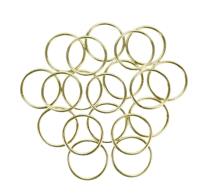 1.5 Inch Gold Metal Rings Hoops for Crafts Bulk Wholesale