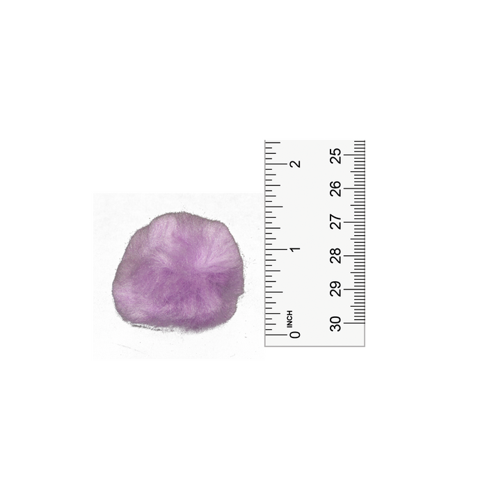 1.5 inch Lavender Craft Pom Poms 50 Pieces - artcovecrafts.com