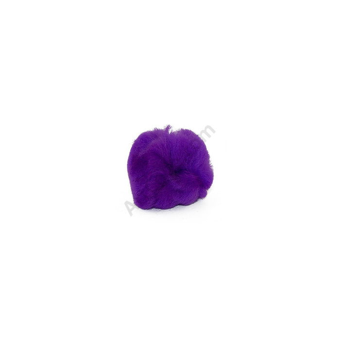 1.5 inch Purple Craft Pom Poms 50 Pieces - artcovecrafts.com