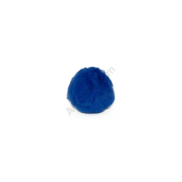 1.5 inch Royal Blue Craft Pom Poms 50 Pieces - artcovecrafts.com
