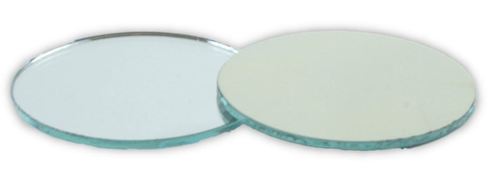 1.5 inch Small Mini Round Craft Mirrors Bulk Wholesale 100 Pieces Mirror Mosaic Tiles - artcovecrafts.com
