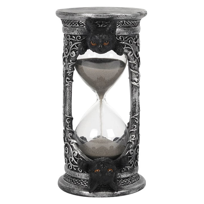 17cm Black Cat Hourglass Timer 🇬🇧