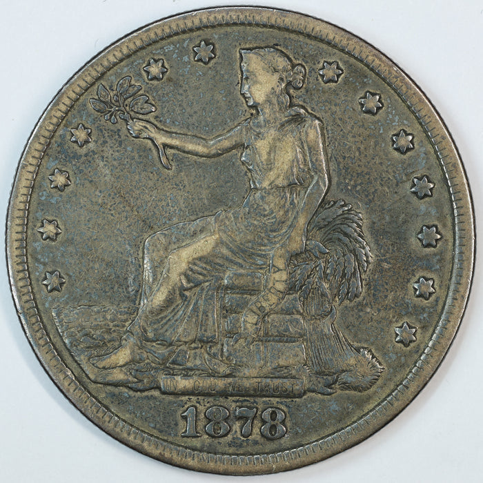 1878 S US Trade Dollar Nice Condition San Francisco