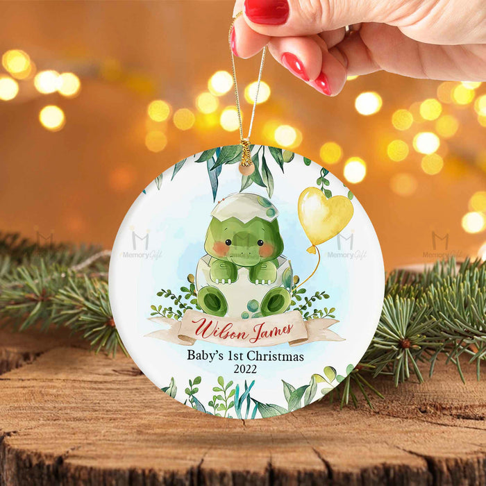 1st christmas ornament baby