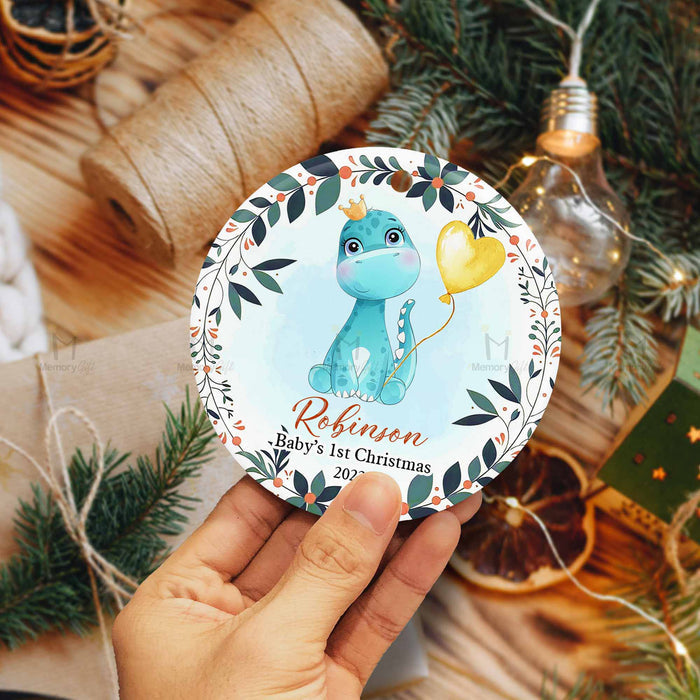 1st christmas ornament baby