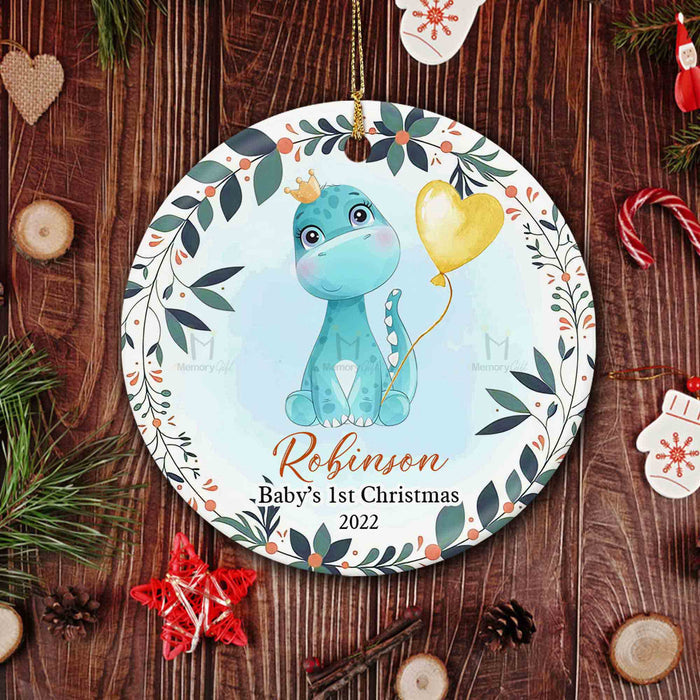 1st christmas ornament baby