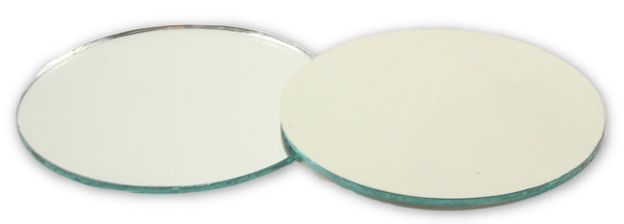 2 inch Small Round Craft Mirrors Bulk 24 Pieces Mirror Mosaic Tiles - artcovecrafts.com