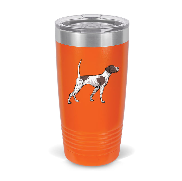 Liver and White / Blaze Orange
