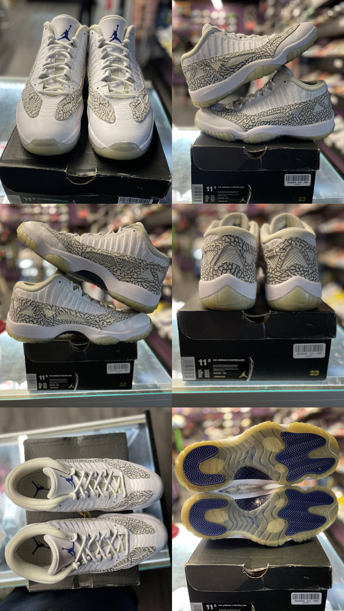2015 Air Jordan Retro 11 Low IE "Cobalt"