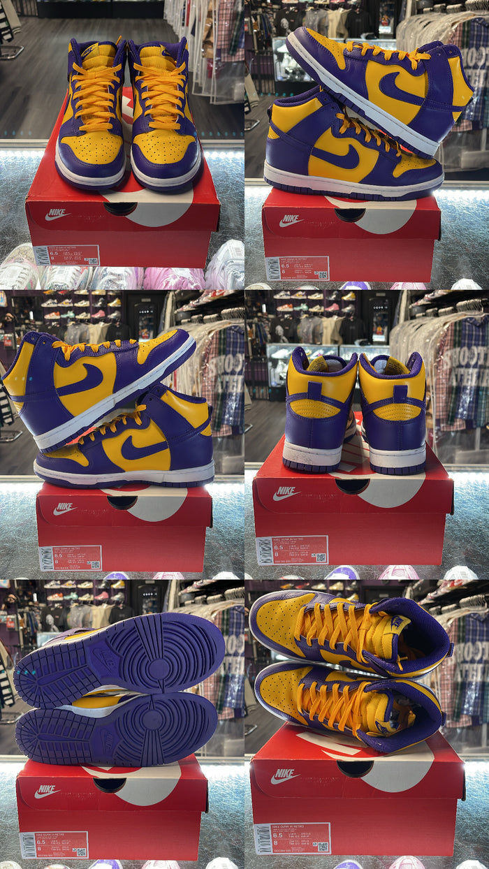 2022 Nike Dunk High "Lakers"