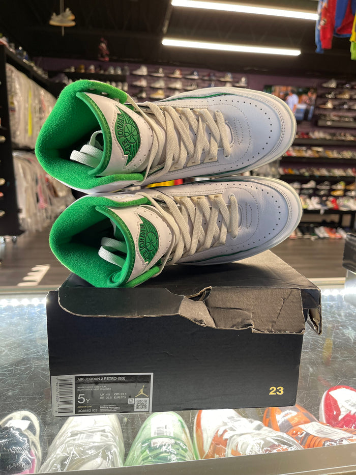 2023 Air Jordan Retro 2 "Lucky Green" (GS)