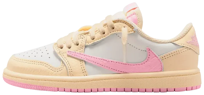2026 Air Jordan 1 Retro Low OG SP "Travis Scott Shy Pink" (PS)