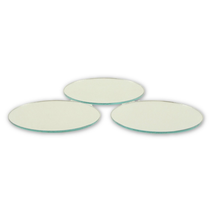 2.5 inch Small Round Craft Mirrors Bulk 24 Pieces Also Mirror Mosaic Tiles - artcovecrafts.com