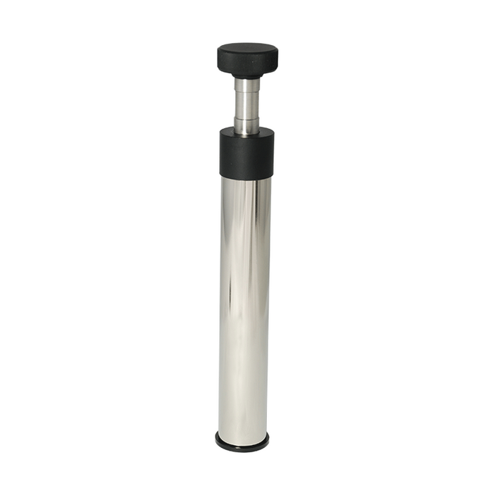 25mm Fixed Arbor for Microscope, 160mm Length, SKU SA02051101, three quarter front view