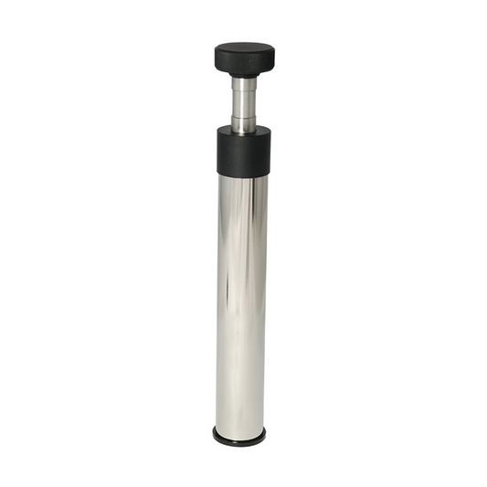25mm Fixed Arbor for Microscope, 160mm Length, SKU SA02051101, three quarter front view