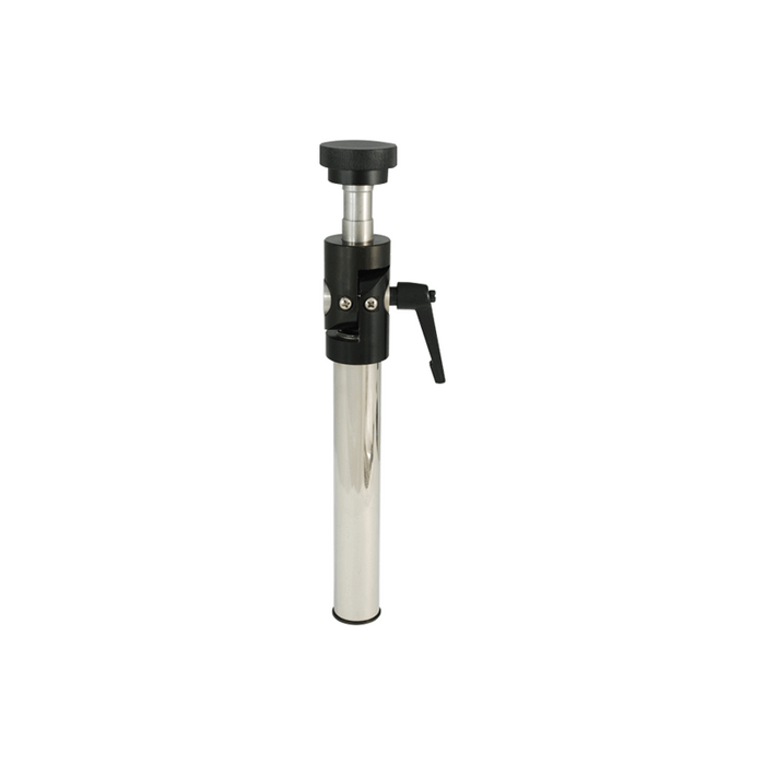 25mm Tiltable Arbor for Microscope, 160mm Length, SKU SA02051201, three quarter front view