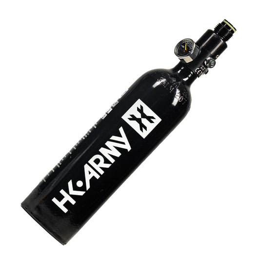 26ci / 3000psi Aluminum Compressed Air Tank - Skinny - Black