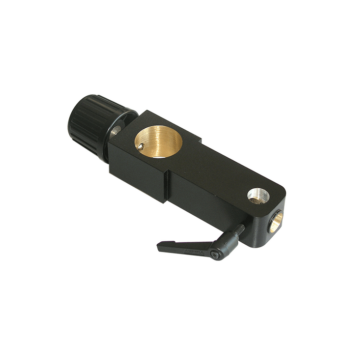 3 Hole Adapter, Microscope Post Stand 37.2mm to 5/8', SKU SA02081103, three quarter front view