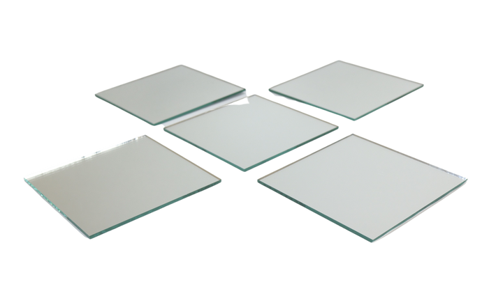 3 inch Glass Craft Small Square Mirrors Bulk 50 Pieces Mosaic Mirror Tiles