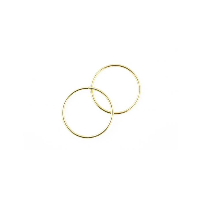 3 Inch Gold Metal Rings Hoops for Crafts Bulk Wholesale 10 Pieces - artcovecrafts.com