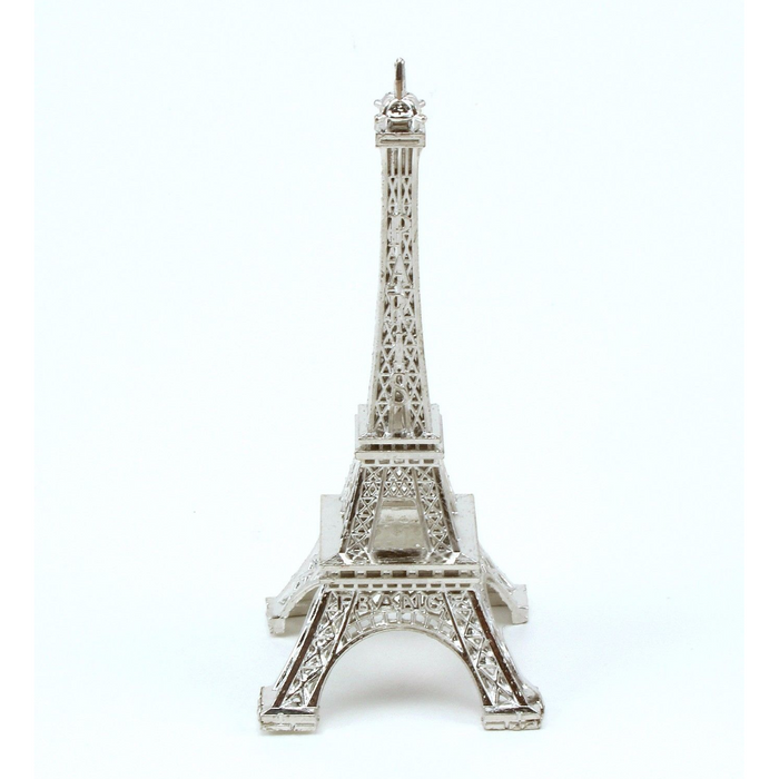 3 inch Silver Mini Eiffel Tower Figurine 1 Piece - artcovecrafts.com
